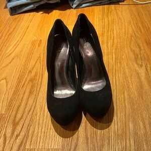 Black high heels